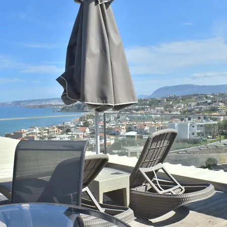 Galini Sea View Hotel Agia Marina  Exterior photo